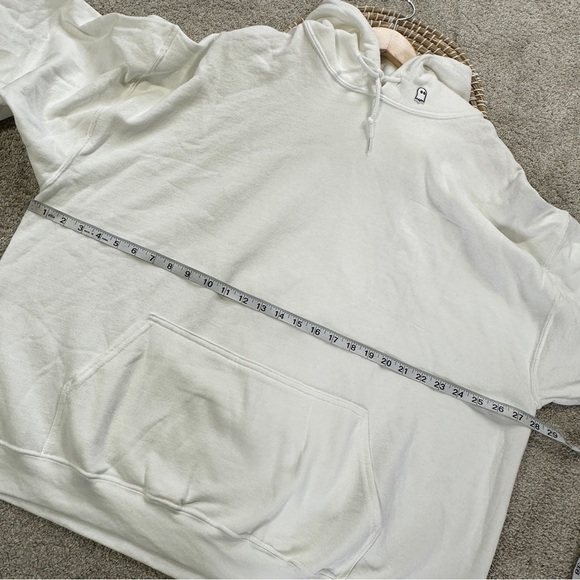 Lonely Ghost Women’s Ghostly Florals Sweatshirt Hoodie Pullover in White XXL - Picture 14 of 16